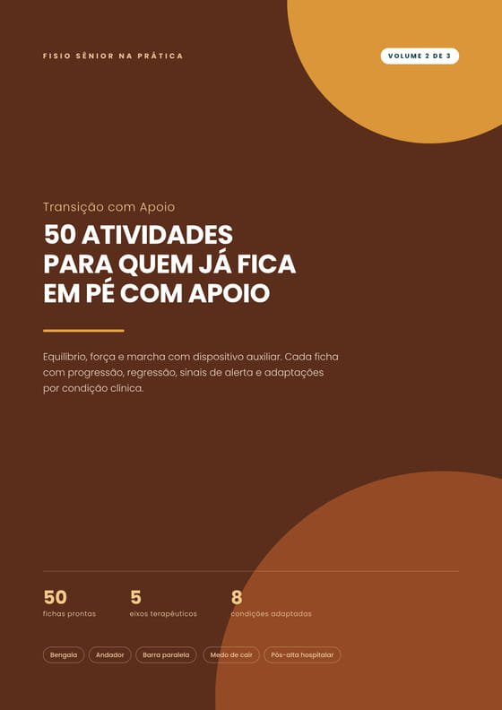 Capa do Volume 2 — Transição com Apoio